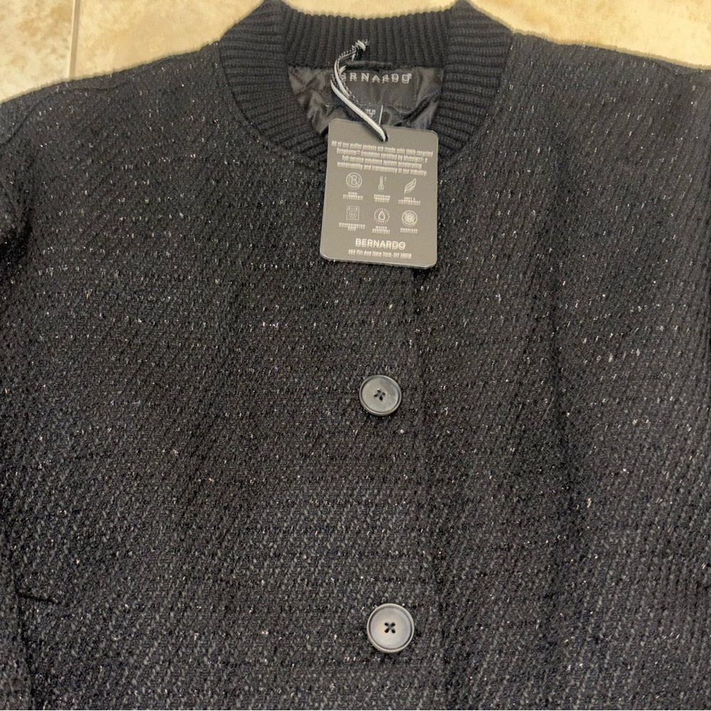 BERNARDO Tweed Coat NWT - Picture 6 of 13